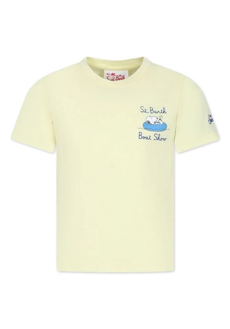 T-shirt con stampa SAINT BARTH | TSH0001 TSHIRT BOY02685F SNOOP SB BOAT 92 EMB